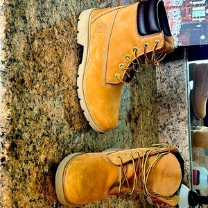 Timberland boots worn twice.